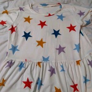 Star babydoll top